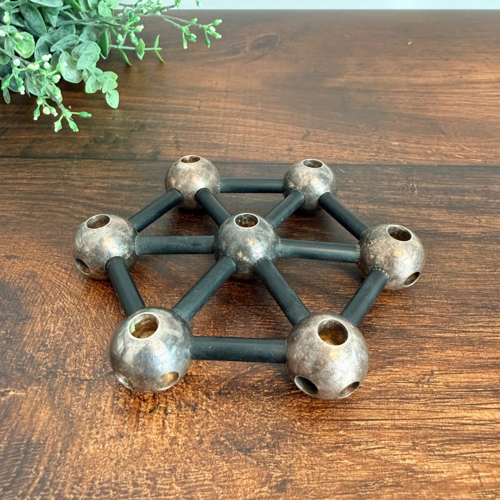 Nissen Flexi Light Modular Taper Candle Holder Denmark Pat Pending MCM